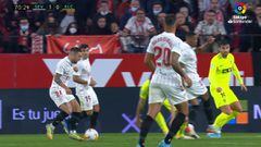 Qué calidad: la gran jugada del 'Papu' Gómez que le dio la victoria al Sevilla
