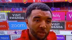 "Cheeky bastard!" Deeney reacts to retirement question on live TV