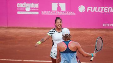 Daniela Seguel clasifica a semifinales de dobles en la Copa LP Chile por IND