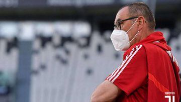 Maurizio Sarri y la estrategia para controlar la ansiedad de Juventus
