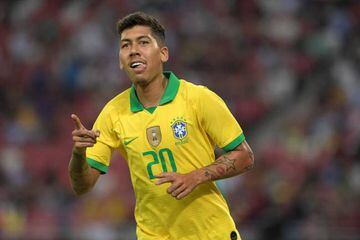 Roberto Firmino opened the scoring with a cheeky chip.