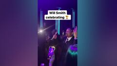 Will Smith baila en una fiesta sus canciones luego del bofetón a Chris Rock