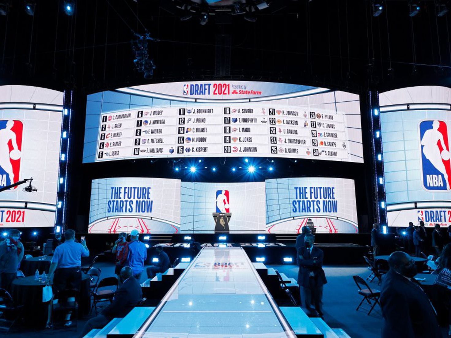 Why is the 2023 NBA Draft held at the Barclays Center in Brooklyn? - AS USA