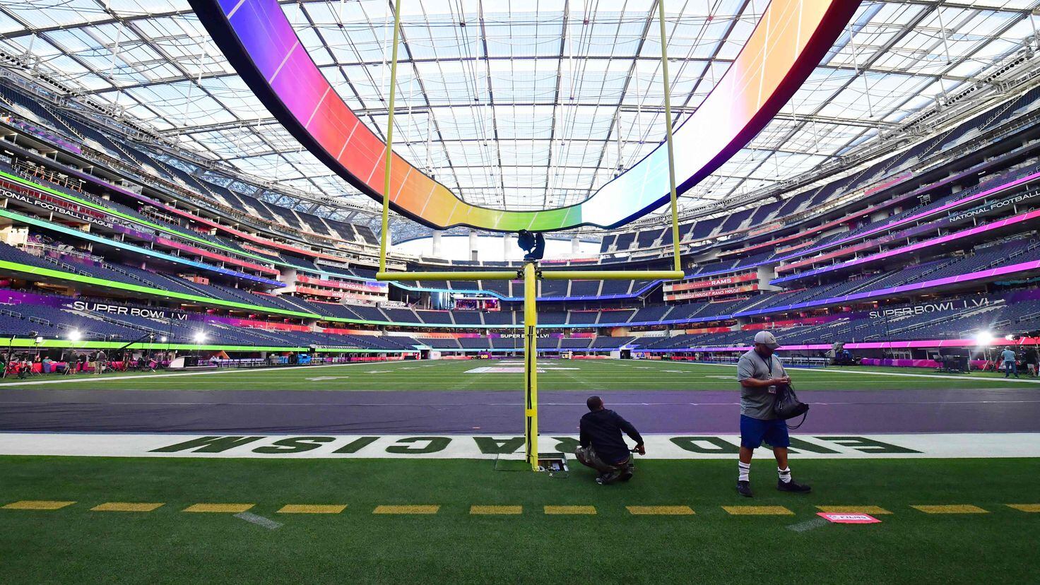 SoFi Stadium begins prep for 2023 CFP National Championship Game 