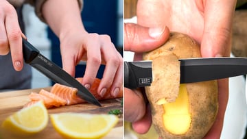 El cuchillo de cocina profesional para cortar carnes y vegetales - Showroom