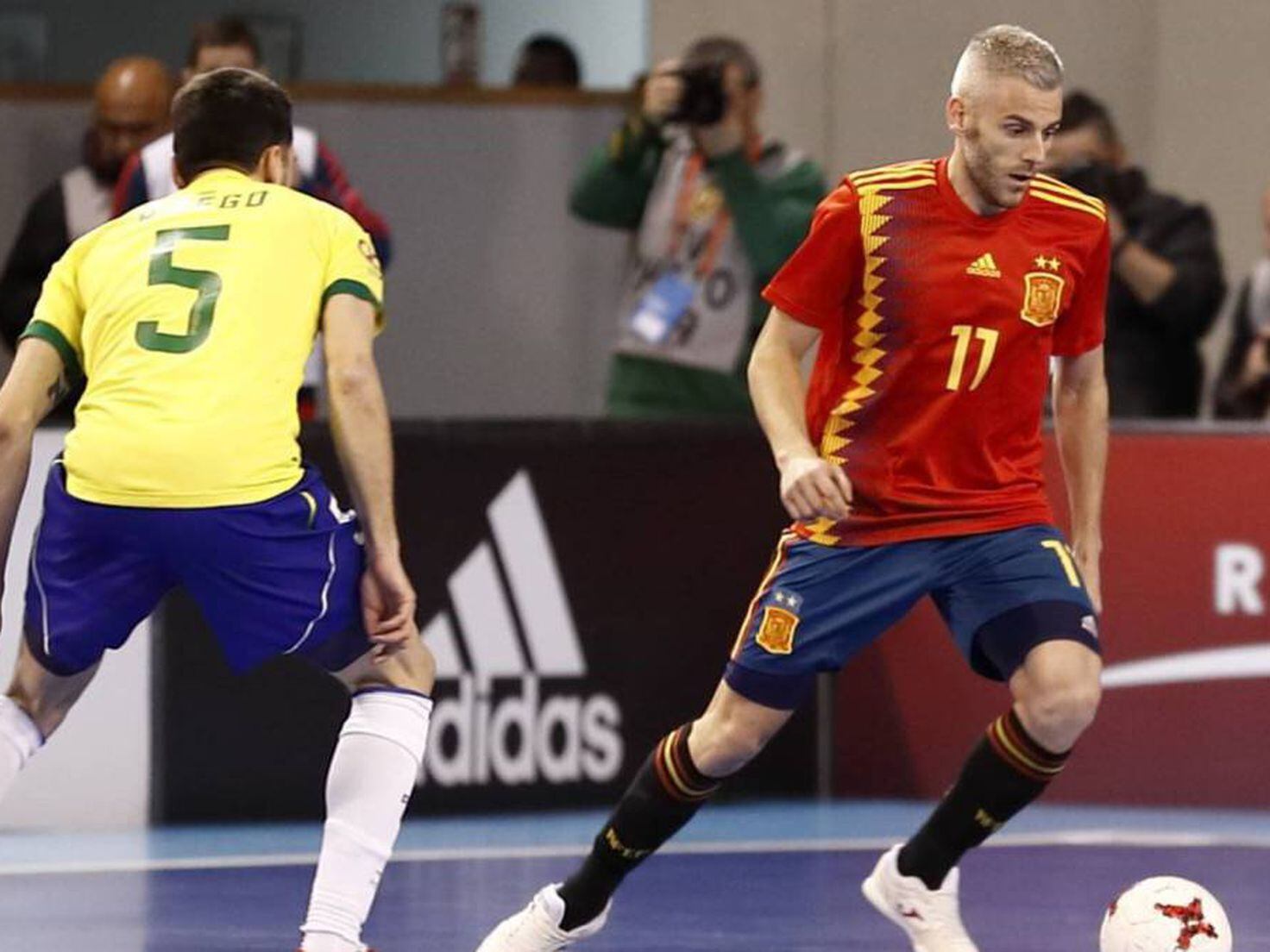 Donde ver españa brasil futbol sala