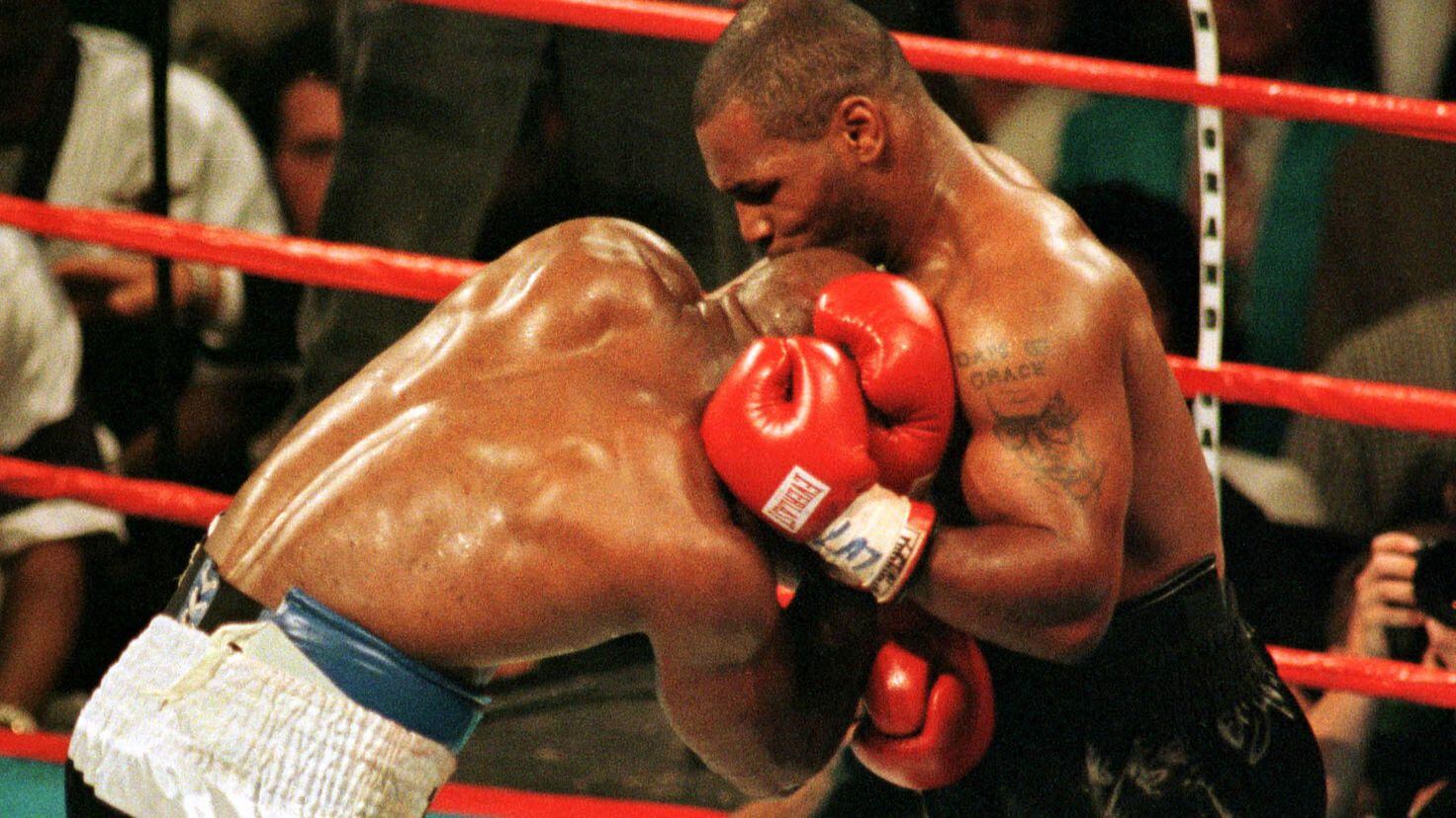 Evander Holyfield's Gloves From Tyson Ear Bite Fight Hit Auction Block