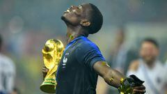 Cuadrado felicita a Pogba por lograr la Copa del Mundo 