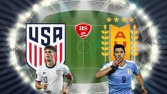 USA-Uruguay: times, TV, how and where to watch online