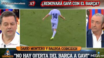 Roncero ficharía a Gavi para el Real Madrid