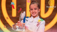 Aurora triunfa en 'MasterChef Junior' y se convierte en la ganadora más joven