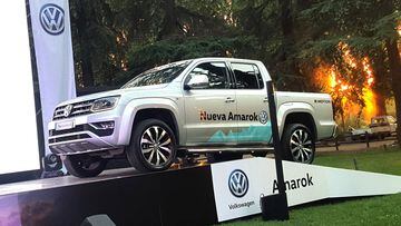 Volkswagen presenta la renovación de la Amarok en Chile