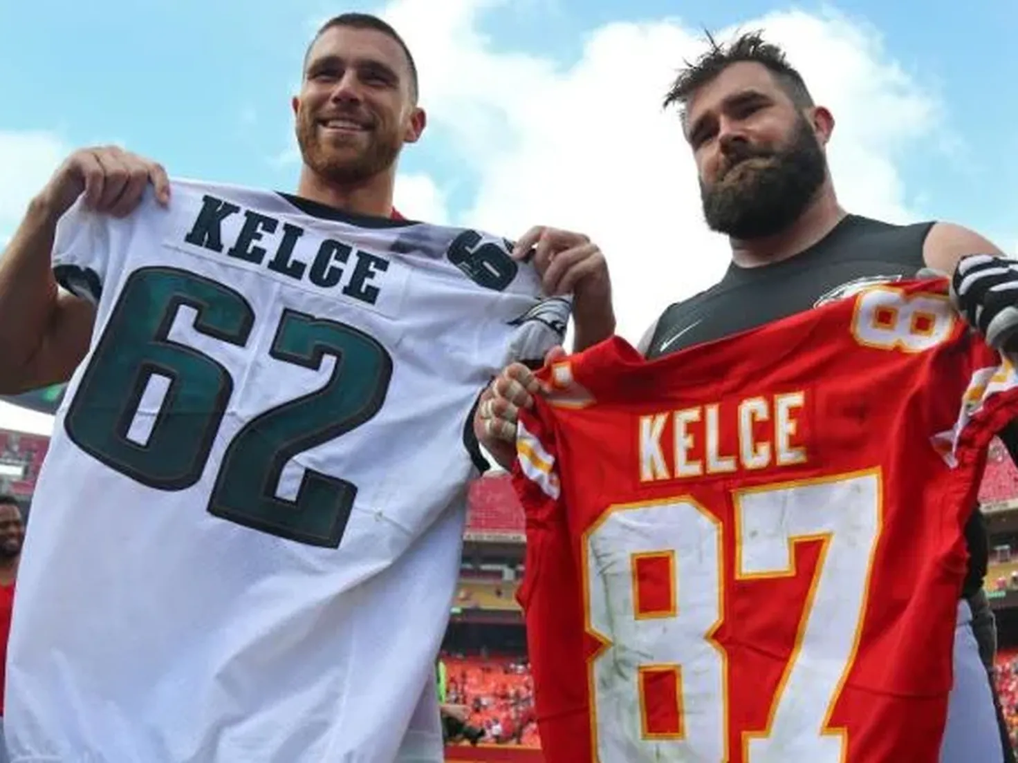 Jason and Travis Kelce Make Super Bowl History - The New York Times