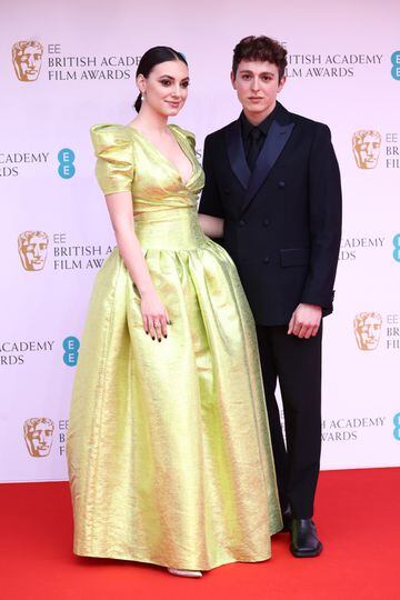 La alfombra roja de los Premios de la Academia Británica de Cine y Televisión