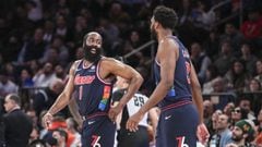 It looks like the Embiid-Harden duo will live up to its expectations of domination, as they help lead the 76ers to the win over the New York Knicks.