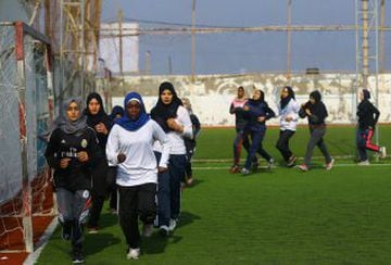 Sóftbol femenino en Palestina