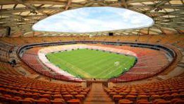 El estadio de Manaos es uno de los m&aacute;s cuestionados porque queda en la Amazonas de Brasil en un lugar donde no hay equipos de f&uacute;tbol 