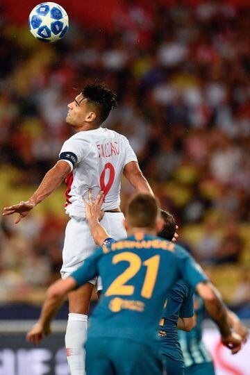 Falcao fue capitán de Mónaco en la derrota por la primera fecha del grupo A de UEFA Champions League.