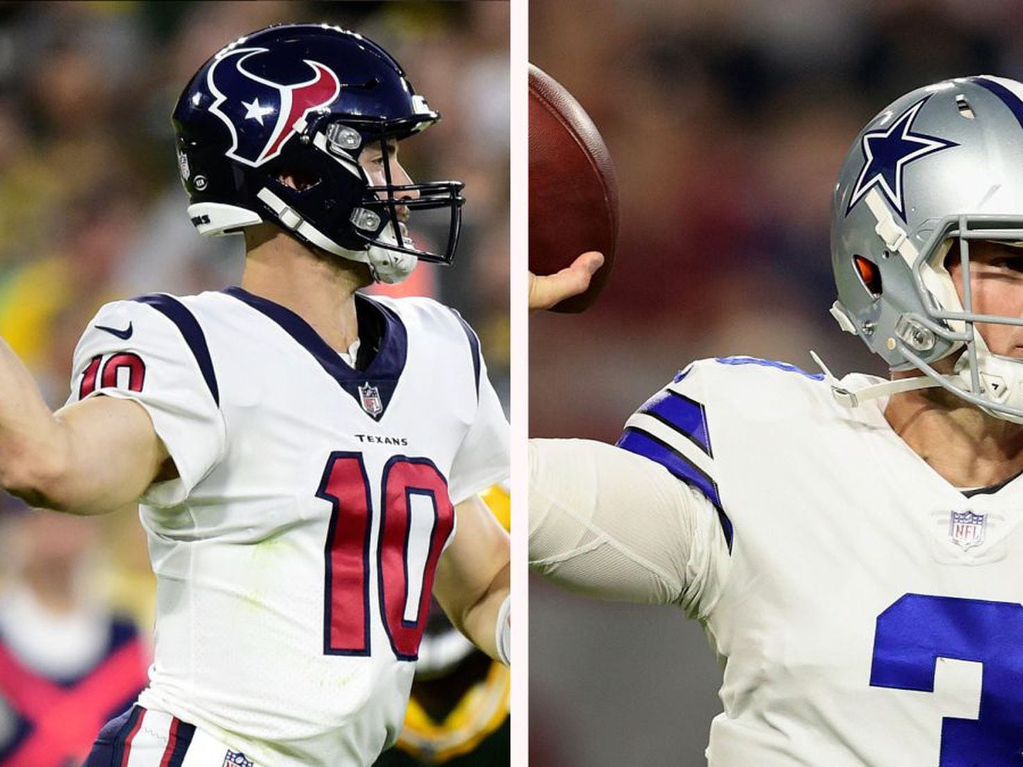 Texans vs Cowboys: Times, how to watch on TV and stream online