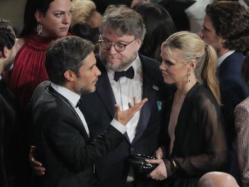 Guillermo del Toro y Gael García en Premios Oscar 2018
