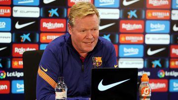 Koeman: "Barça aren't in a position to win much"