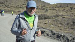 Corrió el Patagonian International Marathon con 75 años: "Hay que hacer deporte hasta que uno pueda"
