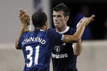 Bale y Townsend, durante un partido con el Tottenham.