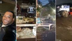 ¡Bajo el agua! Autos son arrastrados por las corrientes que dejaron las lluvias en Guadalajara