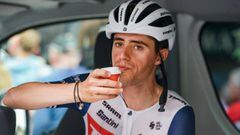 El ciclista espa&ntilde;ol del Trek-Segafredo Juan Pedro L&oacute;pez durante el Tour Down Under.