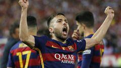 Barcelona 2-0 Sevilla: Barca campe&oacute;n de la Copa del Rey 2016, con Jordi Alba de goleador en la prorroga 