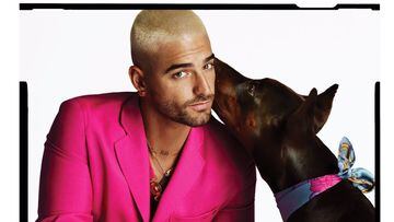 Maluma protagoniza campa&ntilde;a de Versace junto a su perro Buda. El cantante colombiano ser&aacute; la imagen de la publicidad para la temporada primavera 2022.