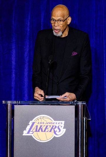 Kareem Abdul-Jabbar, exbaloncestista estadounidense que militó en Milwaukee Bucks y Los Angeles Lakers de la NBA durante 20 temporadas.