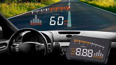 Este ‘head-up display’ te informa la velocidad del coche sin que apartes la vista del camino
