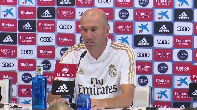  Zidane le envió un mensaje de ánimo y cariño a Luis Enrique antes de la rueda de prensa
