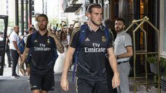 Bale, en la concentraci&oacute;n del Real Madrid en Montreal.