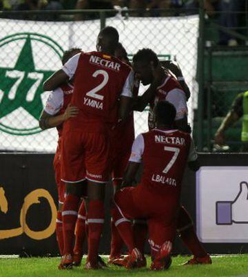 Santa Fe ganó el primer partido de la serie ante Oriente Petrolero. El 11 de febrero jugará la vuelta en Bogotá.