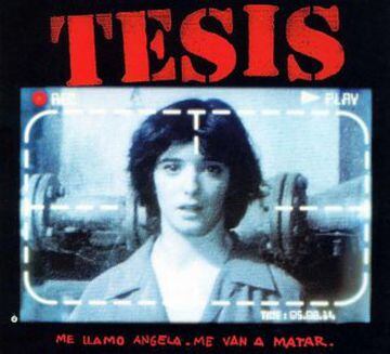 La primera película de Alejandro Amenábar, Tesis, consiguió levantar 7 premios Goya, de ocho candidaturas, en 1996.