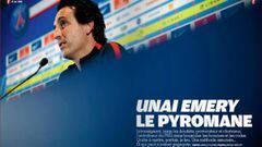 Unai Emery en el reportaje interior de France Football, n&uacute;mero del 11 de octubre de 2016.
