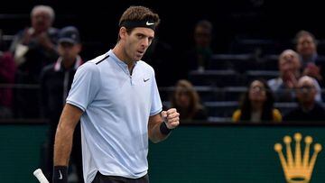 Del Potro relishing down to the wire race for final London spot