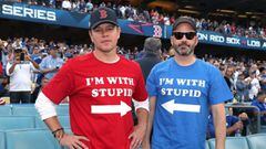 Matt Damon y Jimmy Kimmel se convirtieron en protagonistas junto a Ben Affleck de la victoria de los Red Sox en la Serie Mundial.