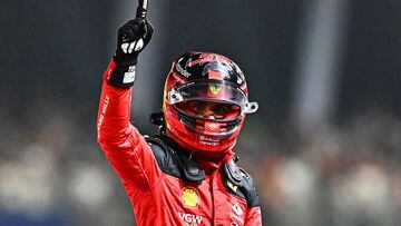 Carlos Sainz (Ferrari SF23). Marina Bay, Singapur. F1 2023.