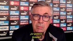 La sonrisa que delata a Ancelotti sobre el interés por Isco