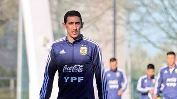 Muscular injury rules Di María out of Argentina friendlies