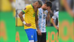 Health officials ran onto the field Sunday night shortly after the Brazil vs Argentina game began, accusing Argentina players of breaking Covid protocols.