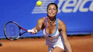 La tenista rusa Bychkova, 
