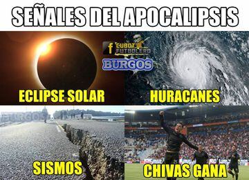 Los memes se rinden ante los triunfos de Chivas y América