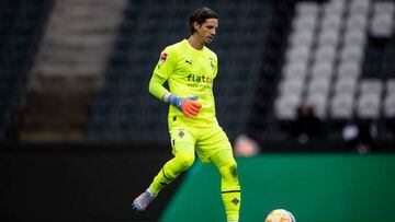 MOENCHENGLADBACH, GERMANY - JANUARY 14: Yann Sommer of Borussia Moenchengladbach in action during a friendly match between Borussia Moenchengladbach and FC St. Pauli at Borussia-Park on January 14, 2023 in Moenchengladbach, Germany. (Photo by Christian Verheyen/Borussia Moenchengladbach via Getty Images)