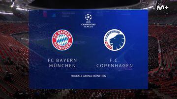 Resumen del Bayern vs Copenhague, jornada 5 fase grupos de la Champions League