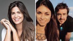 Im&aacute;genes de Nuria Roca y de Linda Morselli con Fernando Alonso.