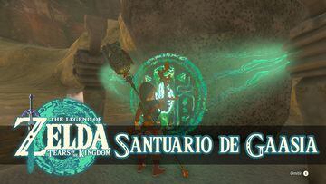 the legend of zelda tears of the kingdom nintendo switch guia santuario gaasia